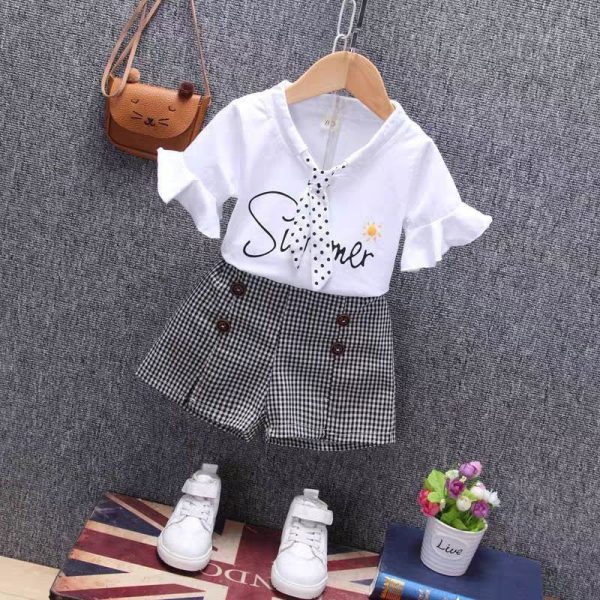 تیشرت شلوارک کراوات دار - Image 2