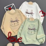 بلوز دخترانه با طرح خرگوش – کیفیت عالی